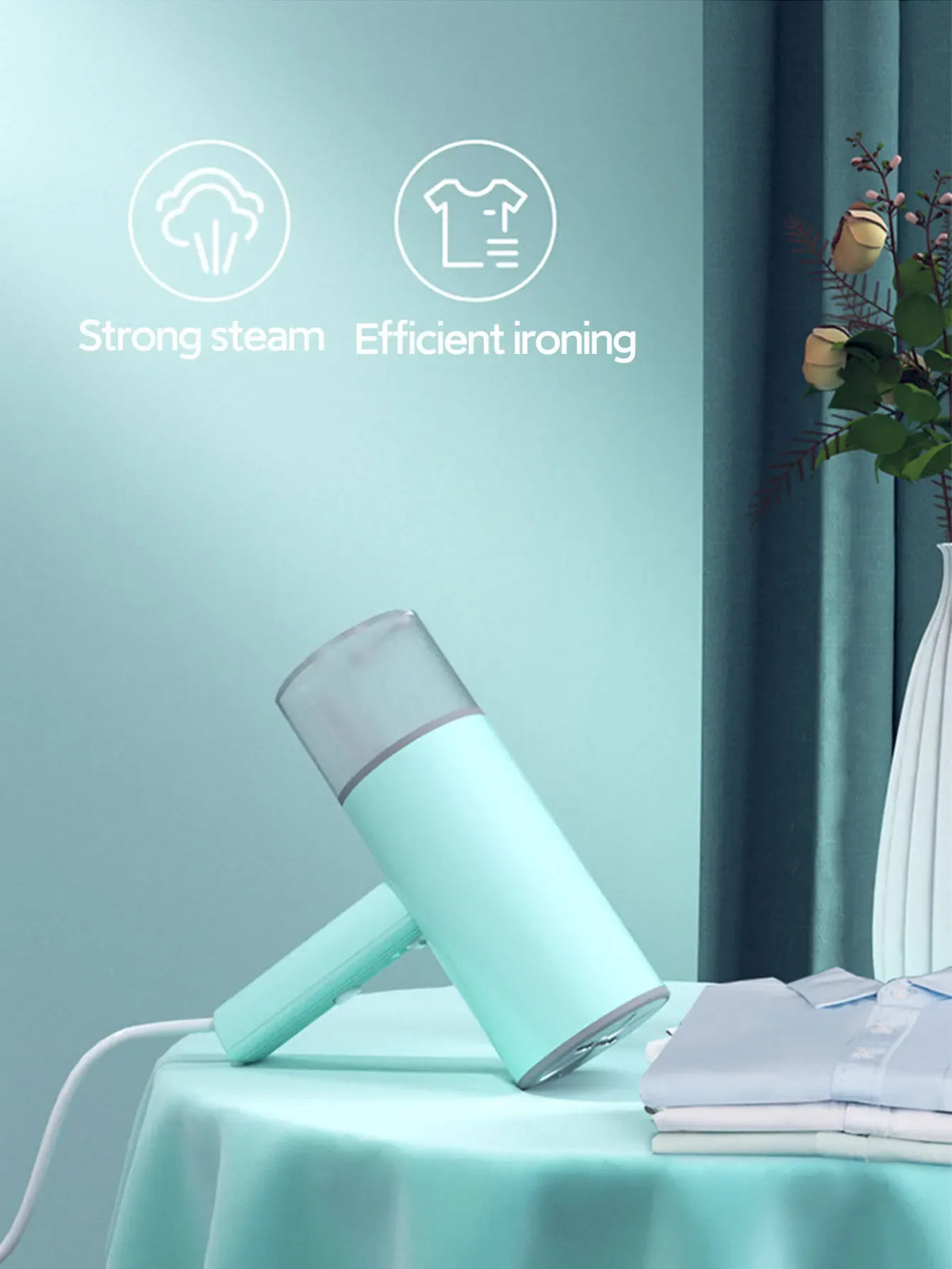 OBOVAY Handheld Garment Steamer & Steam Iron 800W