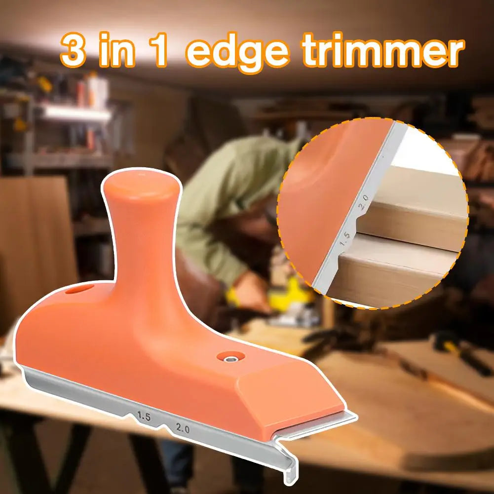 ‌3-in-1 Woodworking Edge Trimming Knife For Precision Deburring Scrapingand Chamfering On Wood Boards Repair Tool