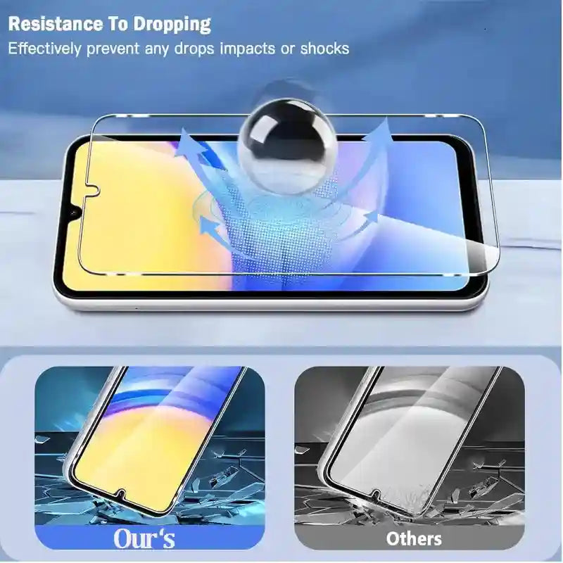 Samsung Galaxy Tempered Glass Screen Protector (3 Pack) - Case Friendly AE Tidesmit
