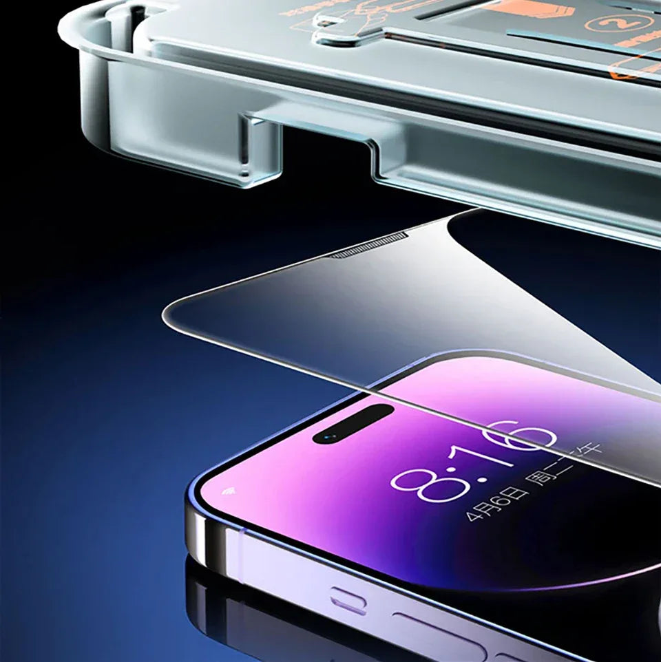 iPhone 17 Screen Protector - 3 Pack Tempered Glass Anti-Scratch Film Tidesmit