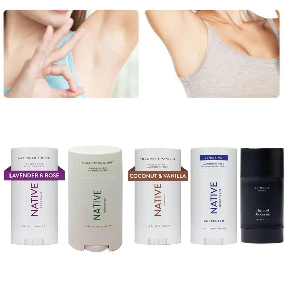 Tidesmit Native Sensitive Deodorant with Ocean Wooden scent offering 72-hour natural odor protection.