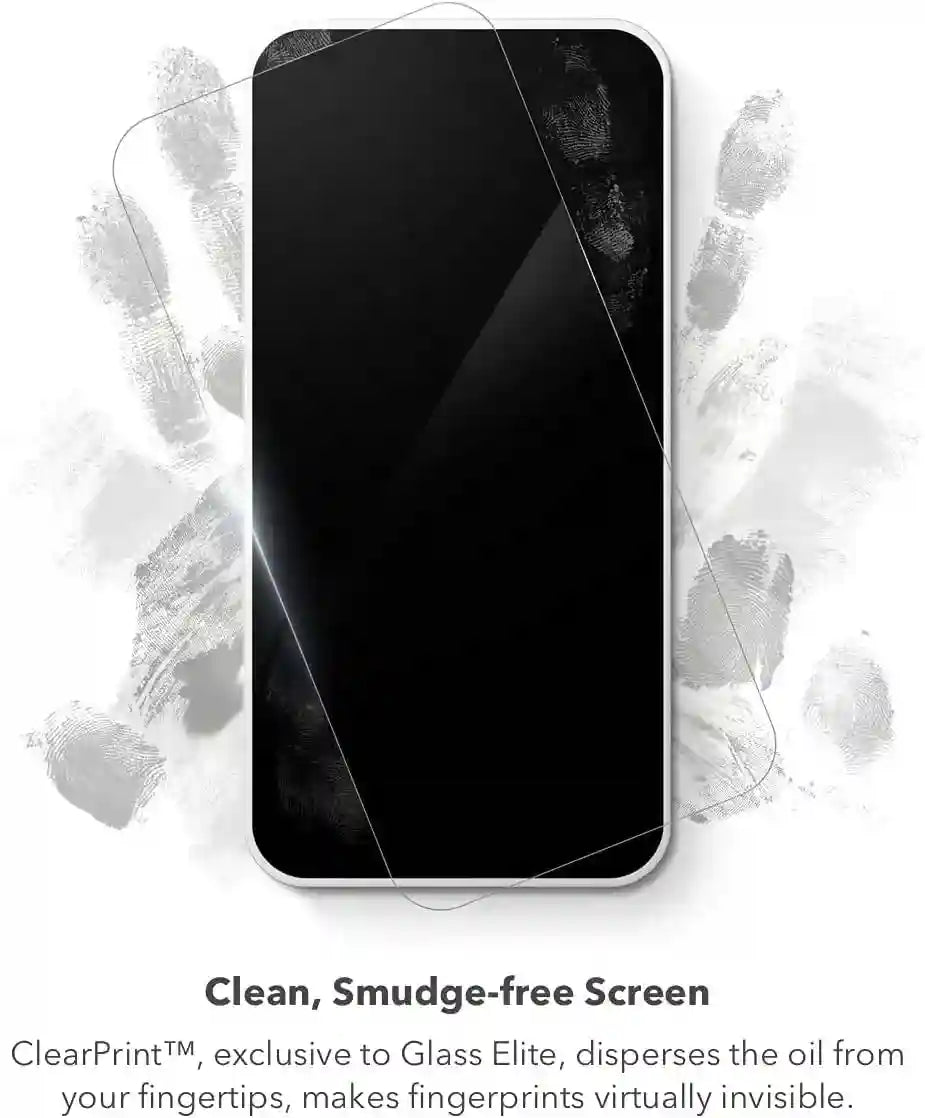 iPhone Screen Protector 4-Pack - 9H Hardened Tempered Glass Full Coverage AE Tidesmit