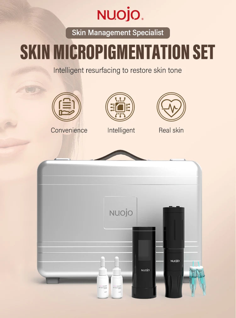 Skin Reconstruction PMU Machine - Professional Permanent Makeup Device Black Permanent Makeup Machines Tidesmit