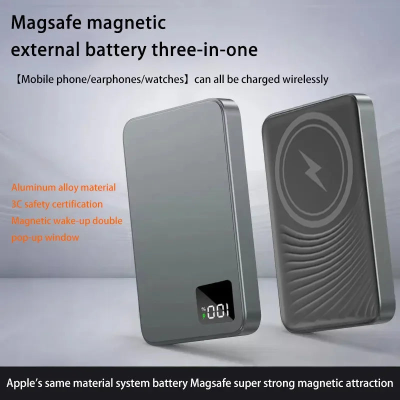 Tidesmit Magnetic Portable Charger 100000mAh PD Fast Power Bank Tidesmit