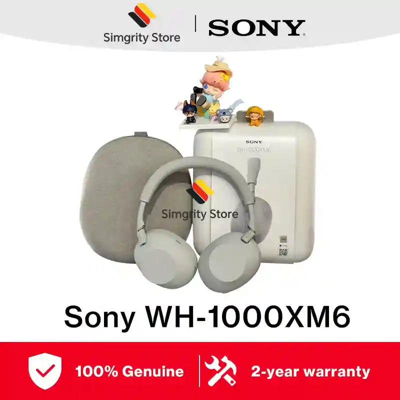 Sony Over-Ear Wireless Headphones with Active Noise Cancellation Tidesmit