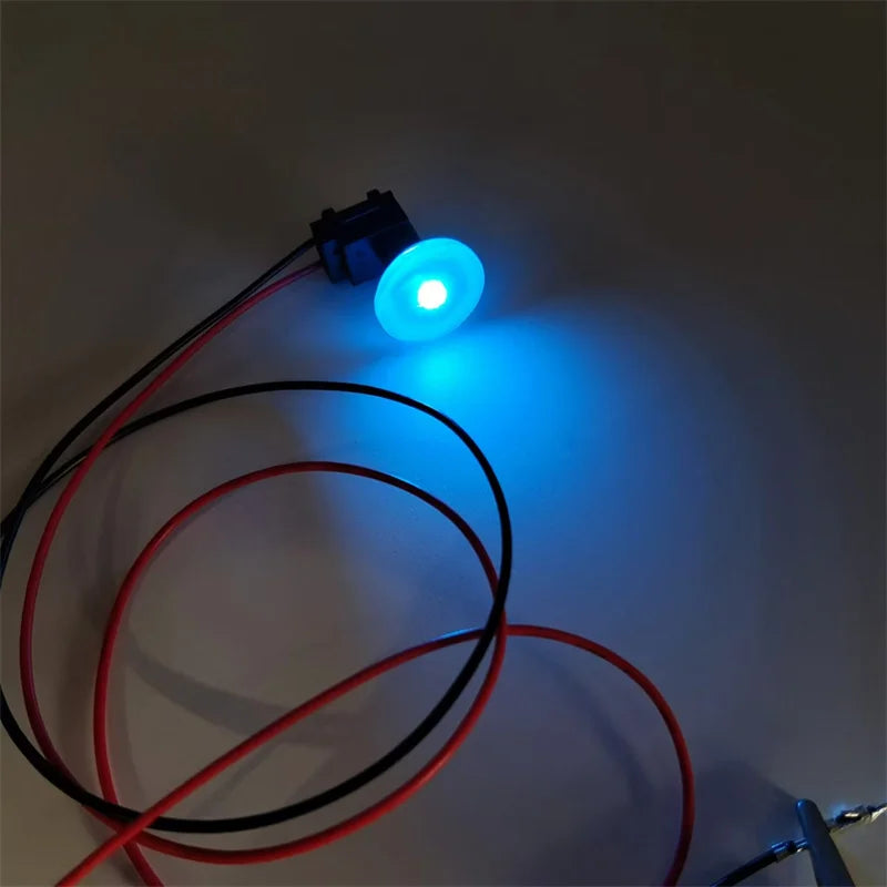 LED Ring Light Interior Door Handle Kit - 4Pcs Circular B Model Tidesmit