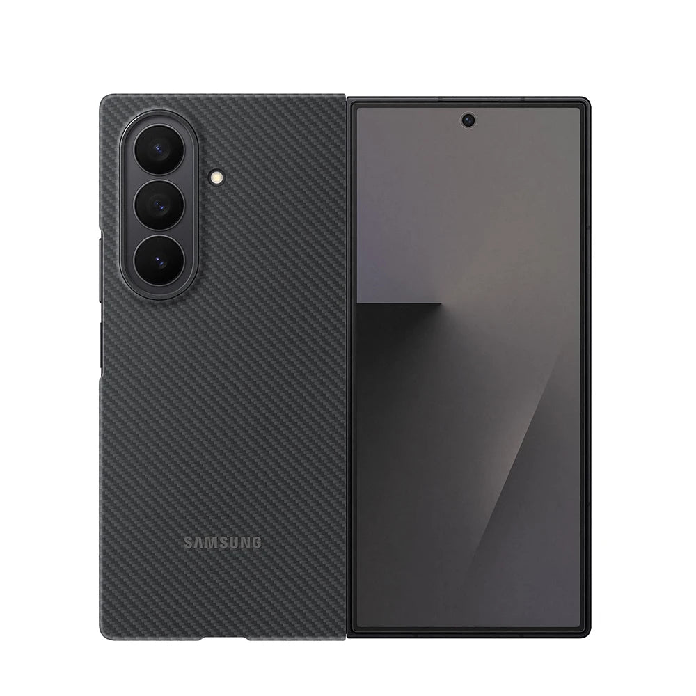 Samsung Galaxy Z Fold7 Carbon Case with Military-Grade Drop Protection Tidesmit