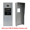 Tuya Smart Life WiFi 7 Inch Wireless HD Video Doorbell Intercom POE Switch 1-999 Unit Large Building Apartment Door Phone System