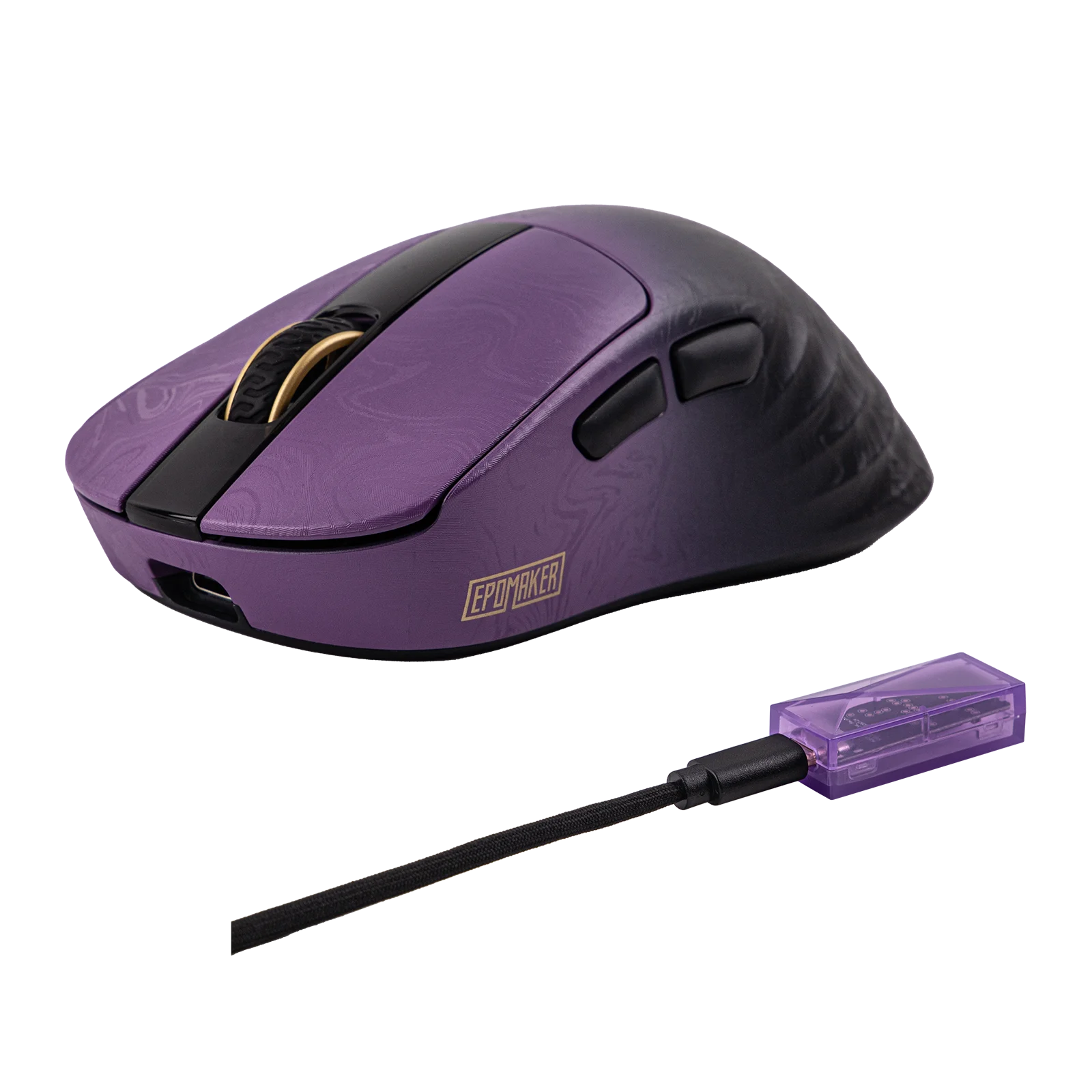 EPOMAKER Carbonis Tri-mode Wireless PAW3950 Sensor Gaming Mouse 8K Polling Rate & 30K DPI Ergonomic Mouse with Digital Display