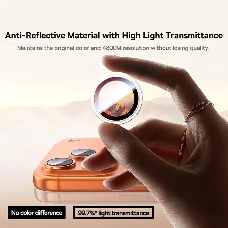 iPhone 17 Pro Max Lens Protector - 9H Hardened Anti-Reflection Glass Tidesmit