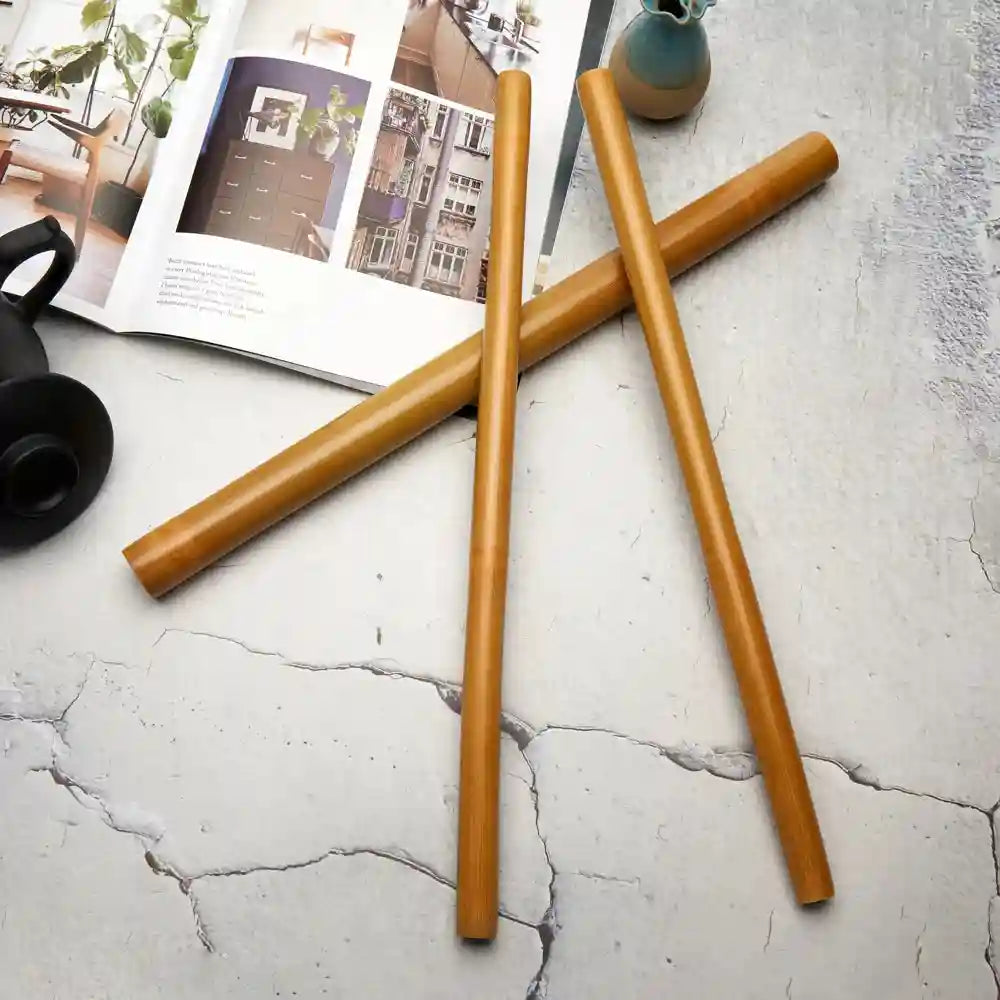 Bamboo Wood Therapy Massage Stick for Deep Tissue Muscle Relief Massage Roller Tidesmit