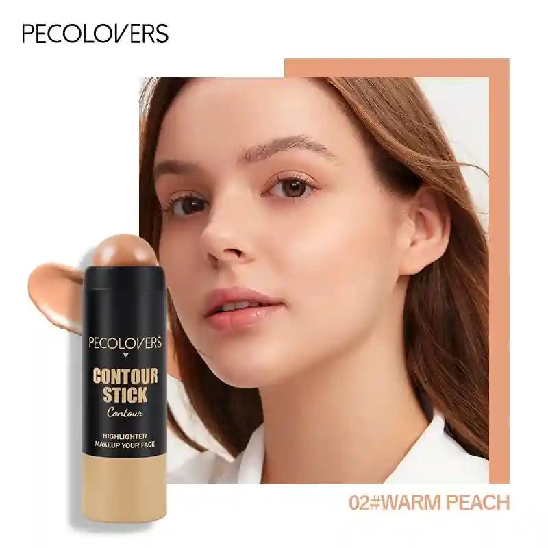 Tidesmit full coverage concealer stick for dark circles and blemish correction in detailed texture close-up view
