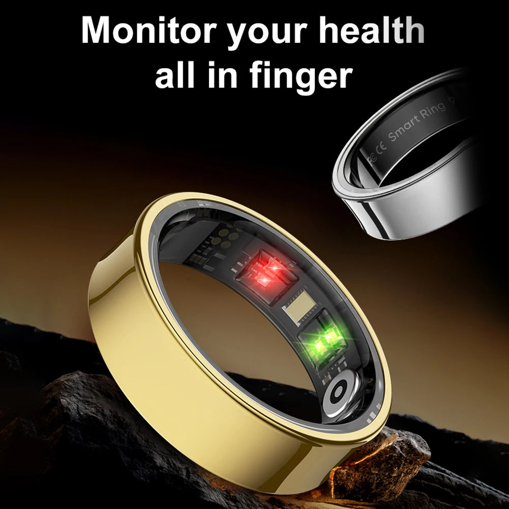 Tidesmit Smart Health Ring - Fitness Tracker with Biometric Sensor Tidesmit