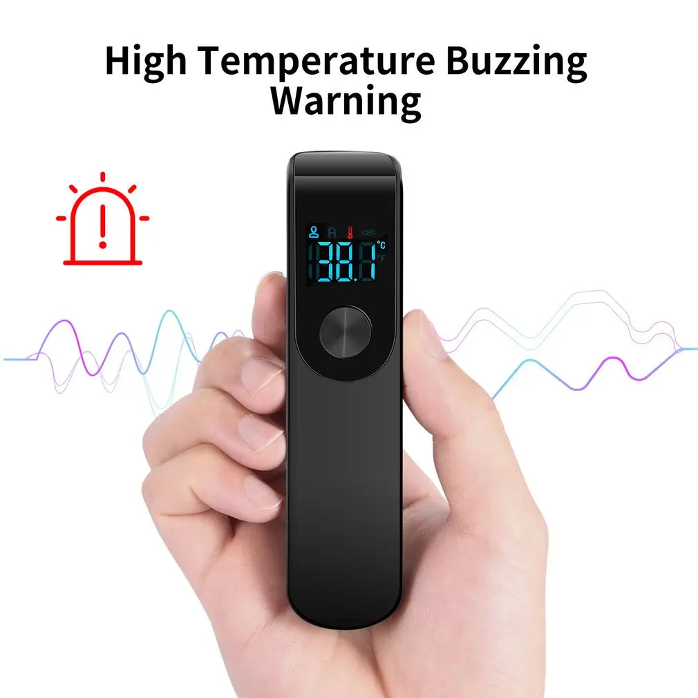 Digital Infrared Thermometer Forehead Body Non-Contact Fever Thermometers Or Medical Portable Finger Pulse Oximeter Blood Oxygen
