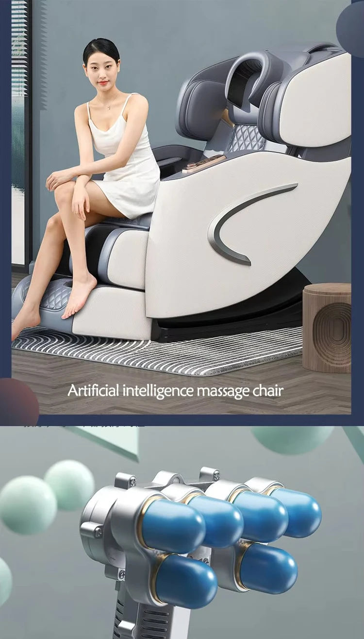 Zero Gravity Massage Chair with Shiatsu Heat and Foot Rollers Massage Chairs Tidesmit