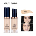 Tidesmit mini matte concealer and full coverage liquid foundation shade swatch for all skin types long-lasting wear