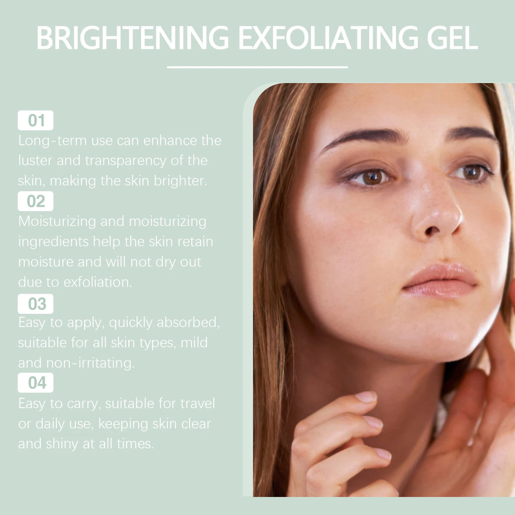 Exfoliating Peeling Gel for Dark Spots - Deep Pore Cleansing 50g Scrubs Treatments Tidesmit
