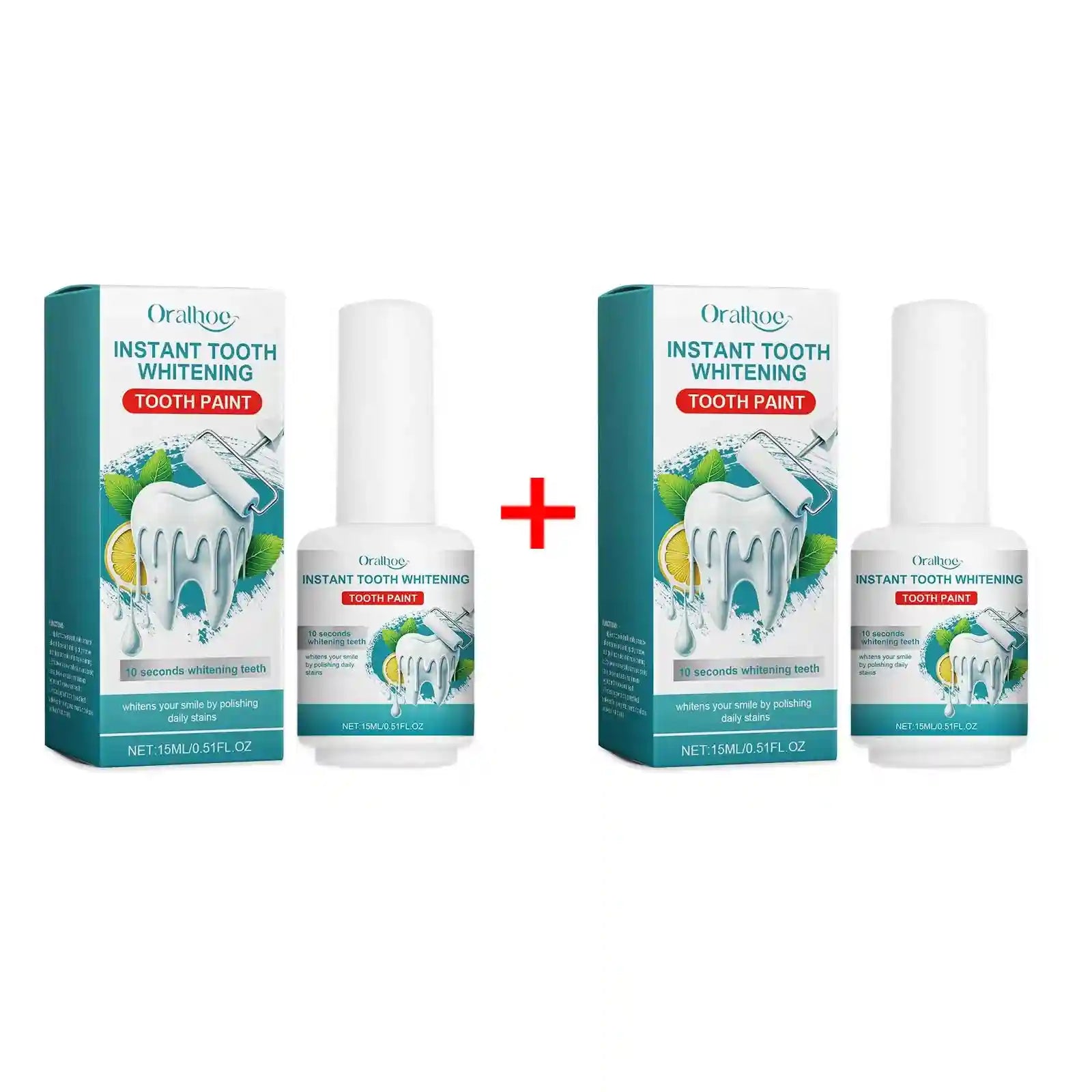 Tidesmit teeth whitening paint for removing stains, tartar, and refreshing breath for improved oral hygiene care