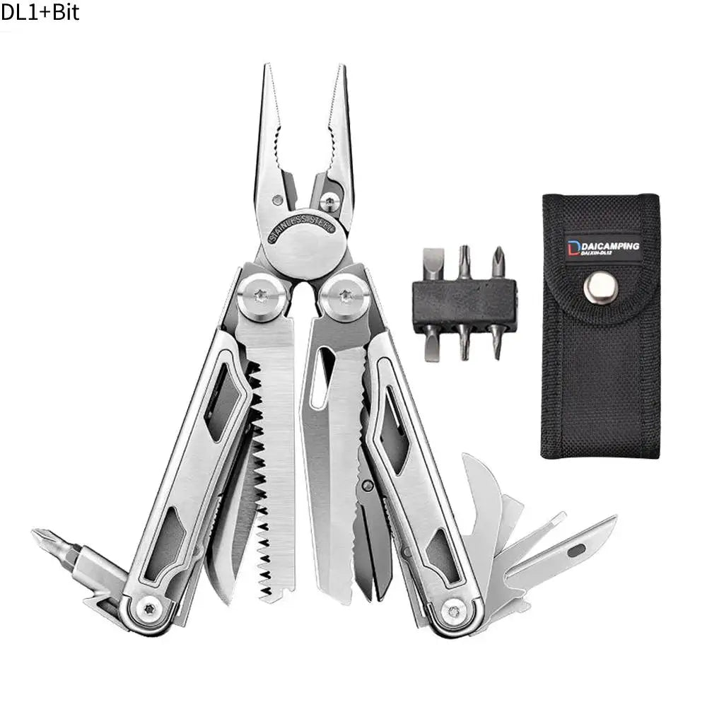 Daicamping DL21 DL15 Multitools Folding Knife Combination Tools Mini Portable Multifunctional EDC Hand Tools Set Multi Tool