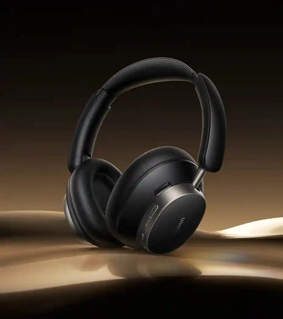 Wireless Noise Canceling Headphones - Hi-Res LDAC Over-Ear Studio Monitor Tidesmit