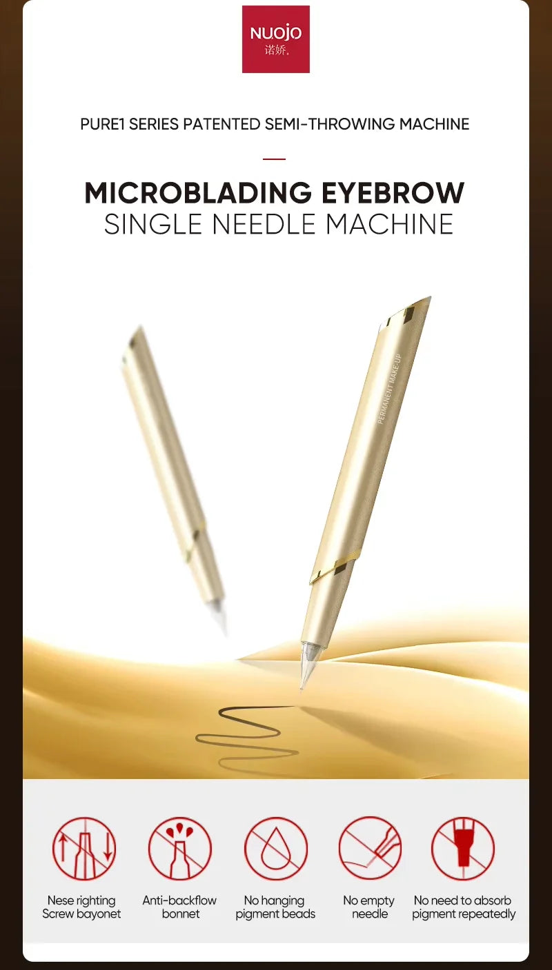 Permanent Makeup Machine - Precision Microblading Pen & Microneedling Tool Permanent Makeup Machines Tidesmit