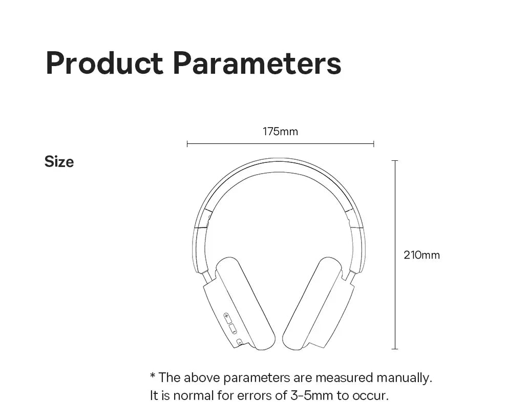 Wireless Headphones 3D Spatial Audio 70H Playtime Gray | Tidesmit Tidesmit
