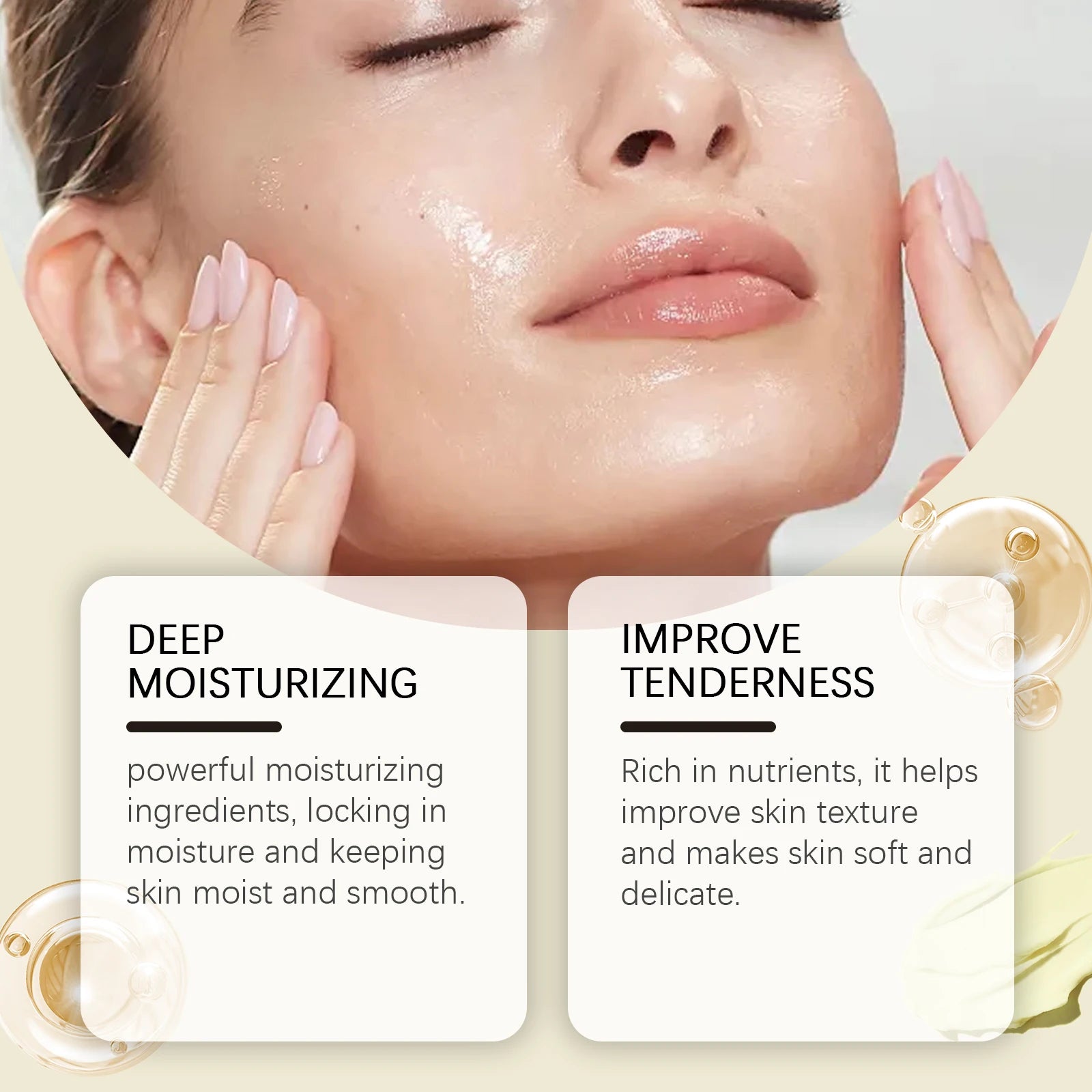 WOODSLEEP Tallow Honey Balm Powerful Moisturizing Keep Skin Moist Smooth Relieve Dryness Easy To Absorb