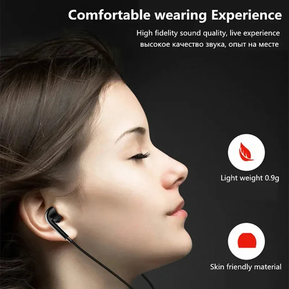 3.5mm Wired In-Ear Headphones | 50cm Universal Audio Cable | Tidesmit Tidesmit