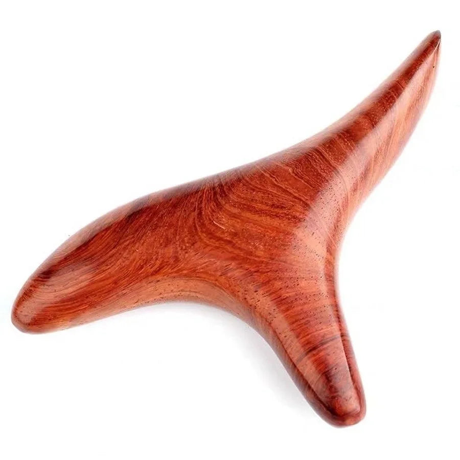 Hand and Foot Massage Stick – Mahogany Reflexology Tool for Stress Relief Relaxation Treatment brown Tidesmit