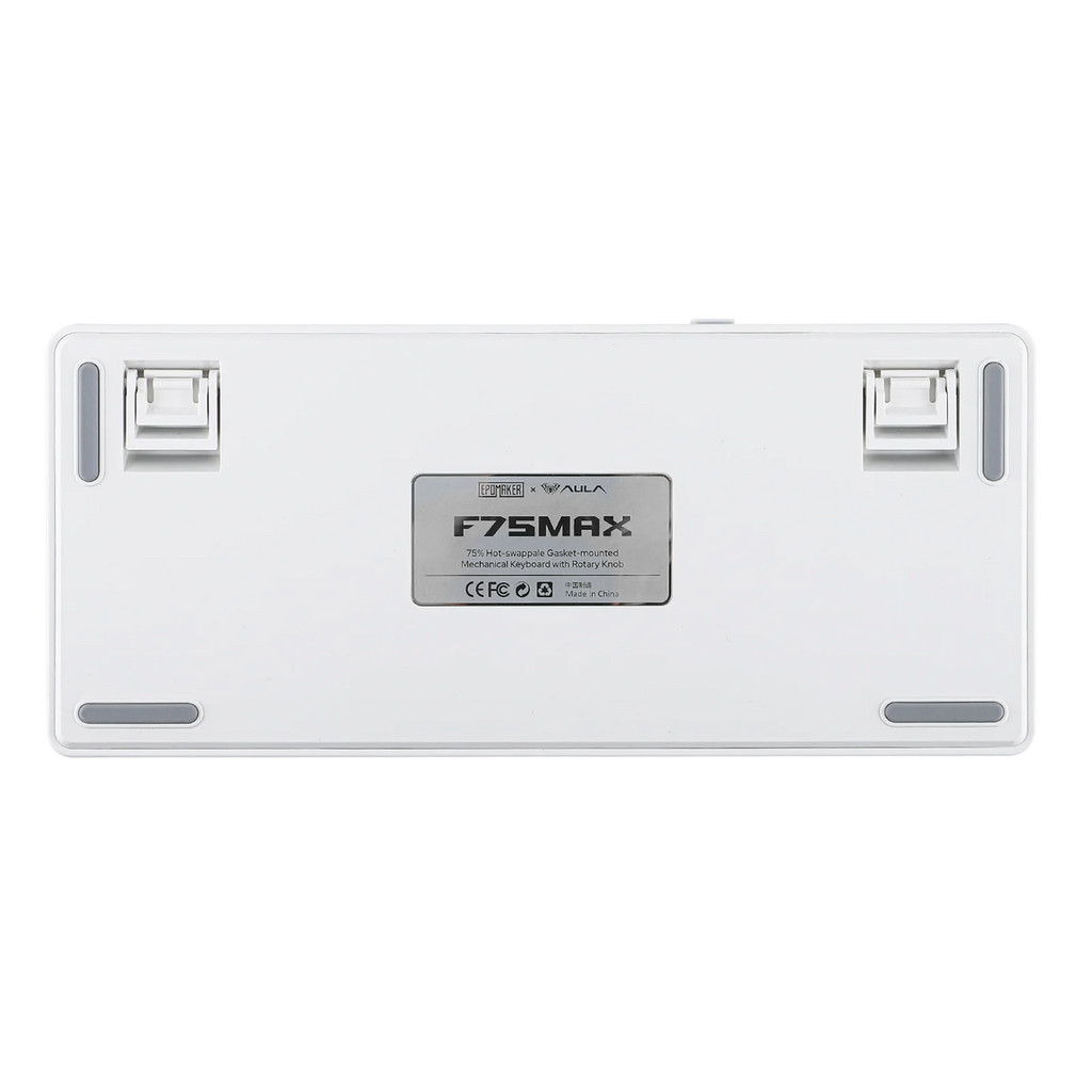 EPOMAKER X AULA F75 MAX Compact 75% ANSI Layout Wired/Bluetooth/2.4GHz Wireless Mechanical Keyboard with TFT Screen and a Knob