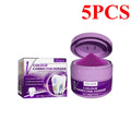 Tidesmit purple teeth whitening powder for plaque removal and stain cleaning for brighter breath