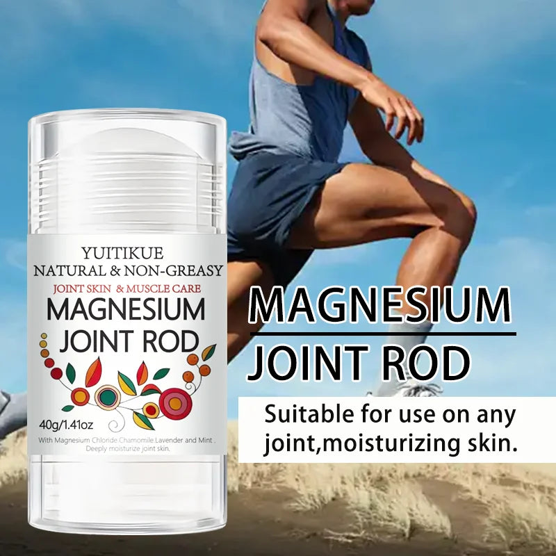 YUITIKUE Magnesium Chloride Stick for Joint and Muscle Care, Fast Absorption, Naturally Non-Greasy, 40g