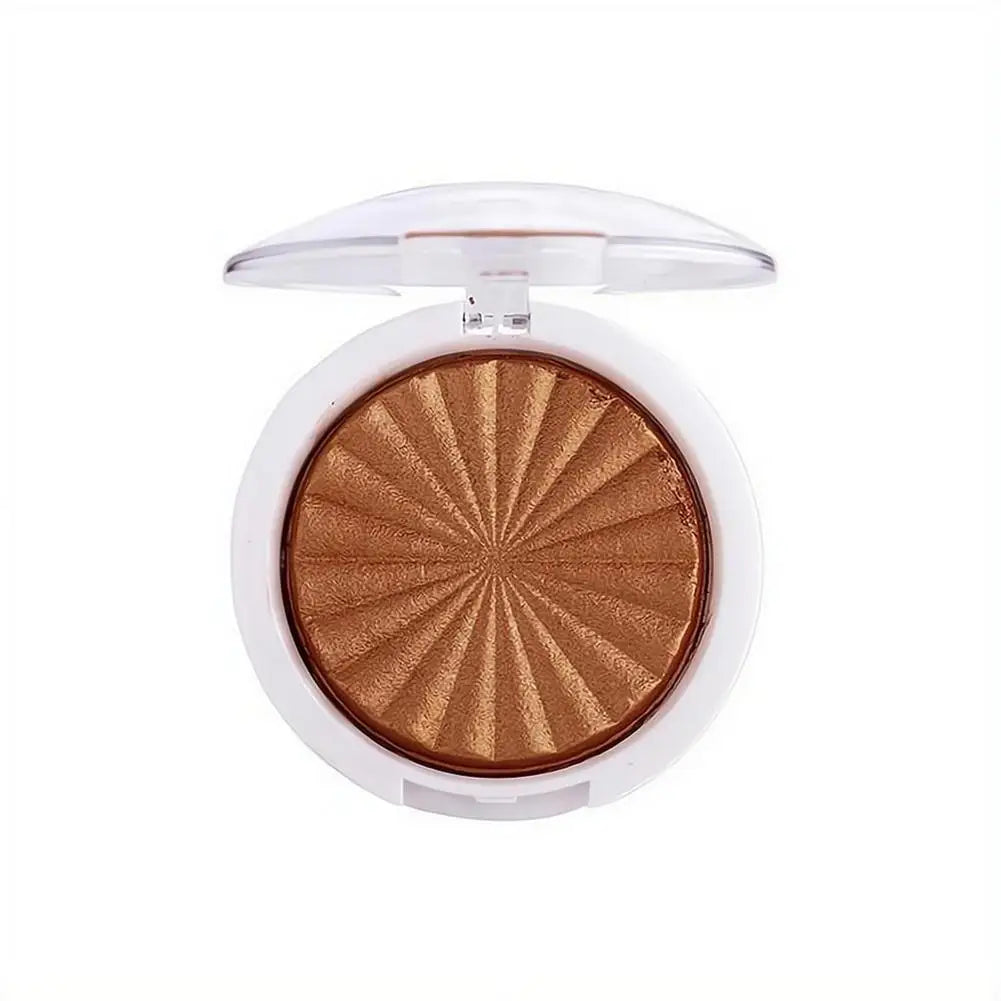 Tidesmit 3D pearlescent highlighter powder for face makeup featuring a shiny matte monochrome shimmer finish