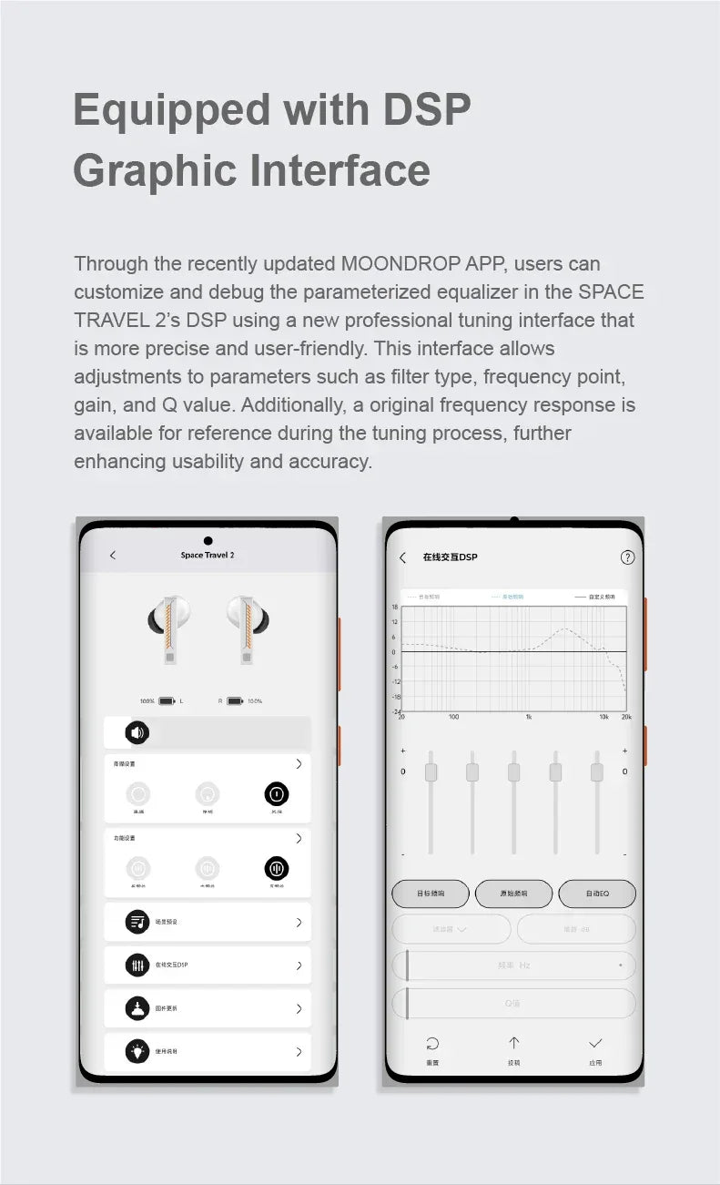 TWS Gaming Earbuds Bluetooth 6.0 Active Noise Cancelling by Tidesmit Tidesmit