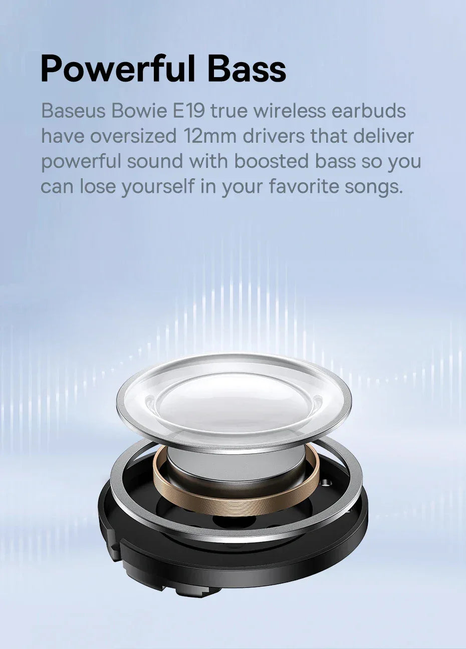 Tidesmit Wireless Earbuds with Deep Bass - 33Hr Playtime IPX5 Tidesmit