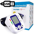 Arm Blood Pressure Test Kit Cuff Sensor Monitor BP Automatic Pressure Tonometer Tensiometer Heart Rate Pulse Meter Or Oximeter