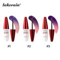 Lakerain peel-off lip stain set with 3 long-lasting, waterproof matte lip tint applicators in vibrant pigment shades.