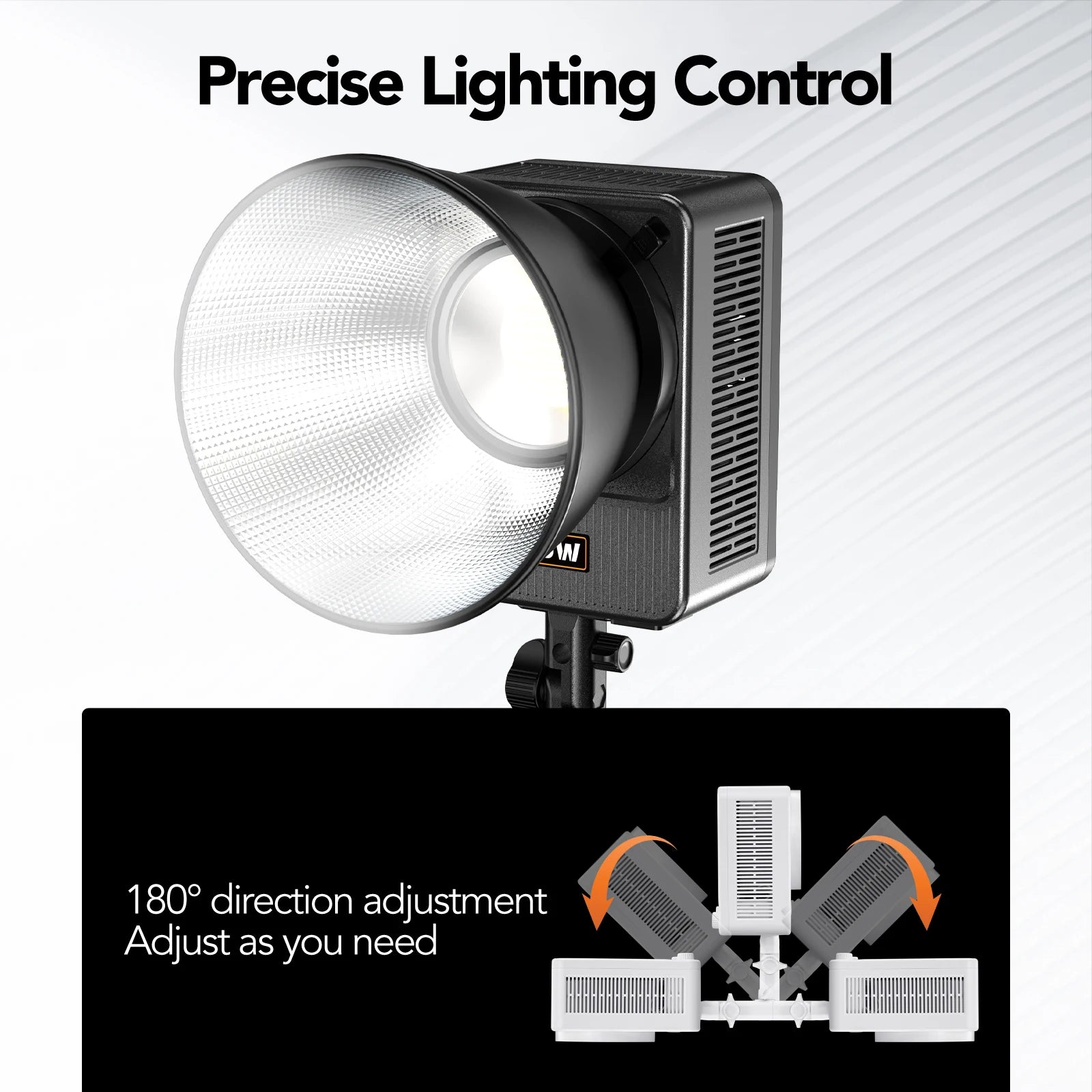 330W LED Video Light Studio Spotlight - Bowens Mount NA330 Pro Tidesmit