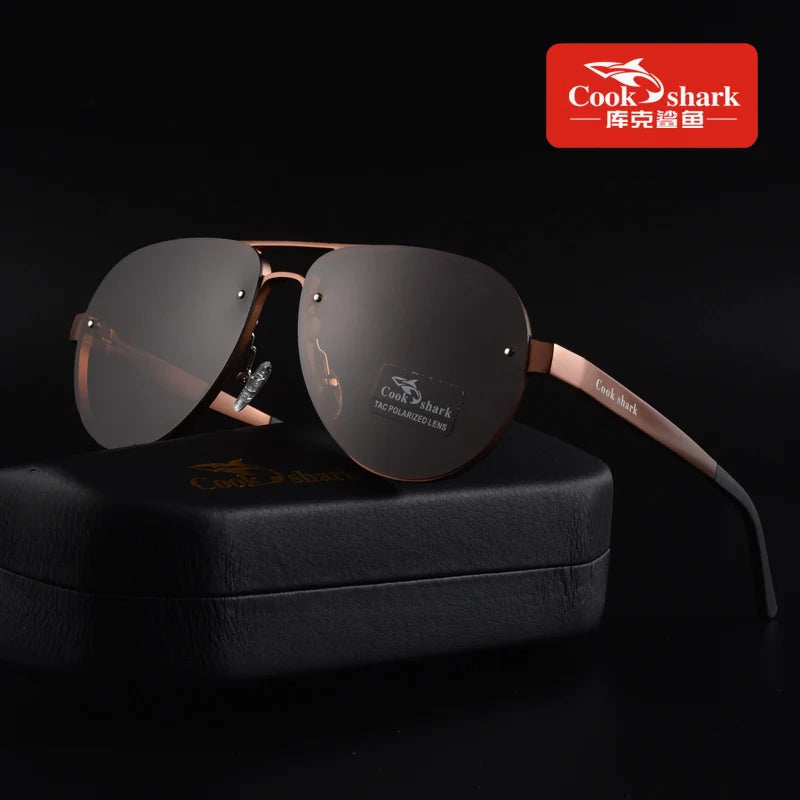 Color Changing Polarized Smart Glasses for Men - UV Protection Driving Coffee China Mainland black Tidesmit
