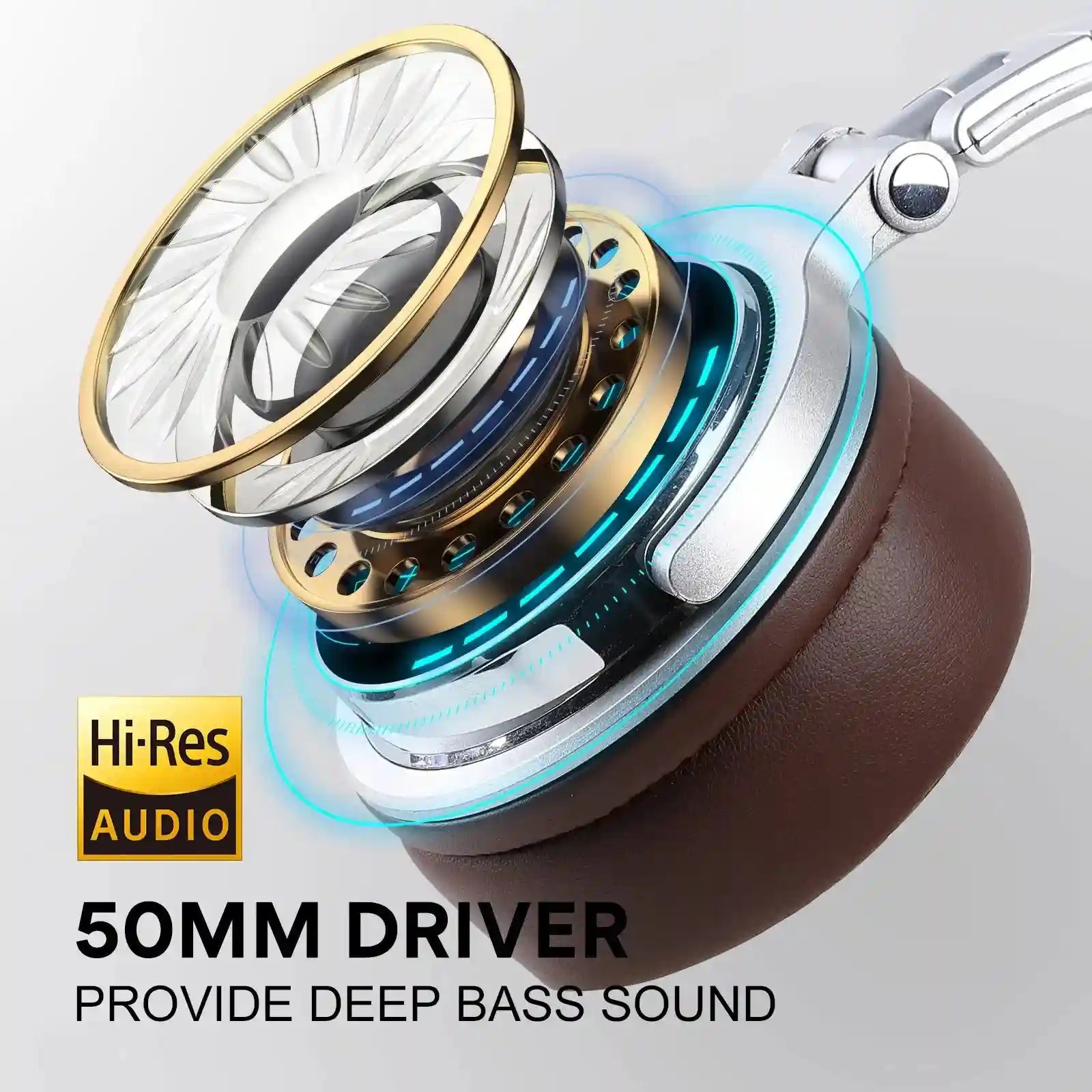 Studio Monitor Wired Headphones - High-Res Audio Pro-10/50 Series Tidesmit