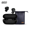 Tidesmit Wireless Earbuds Bluetooth 5.3 TWS Headphones 26H Playtime T17 Black with Pouch Tidesmit