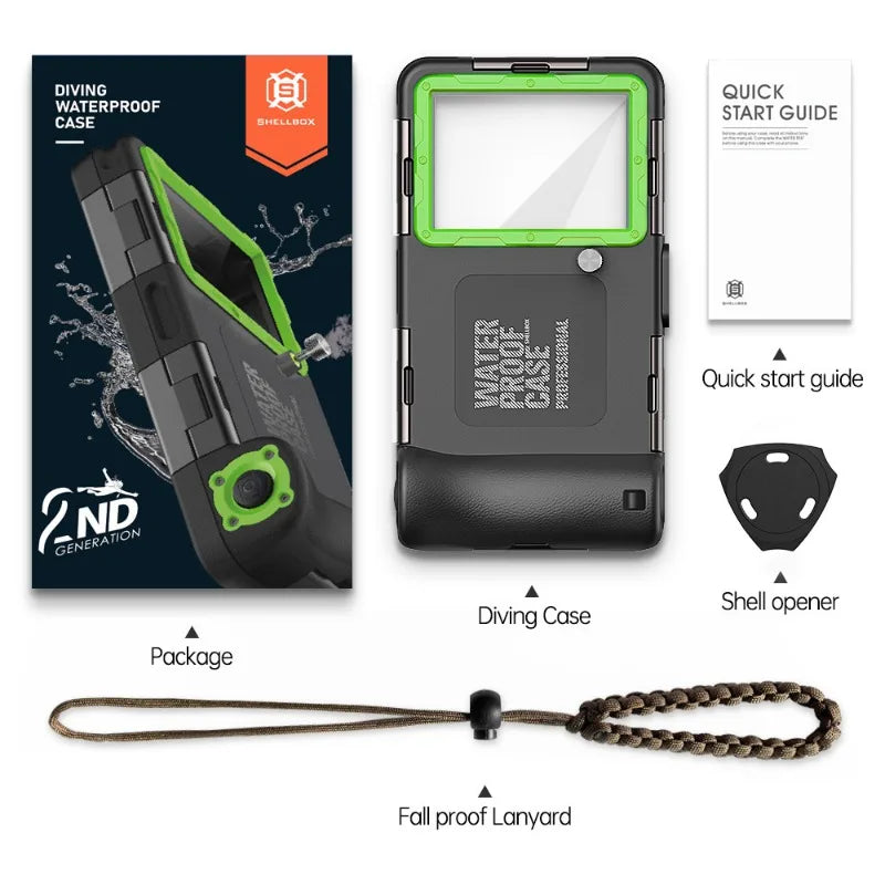 Waterproof Phone Case for Galaxy S25 Ultra: Military-Grade Protection Color 6 Tidesmit