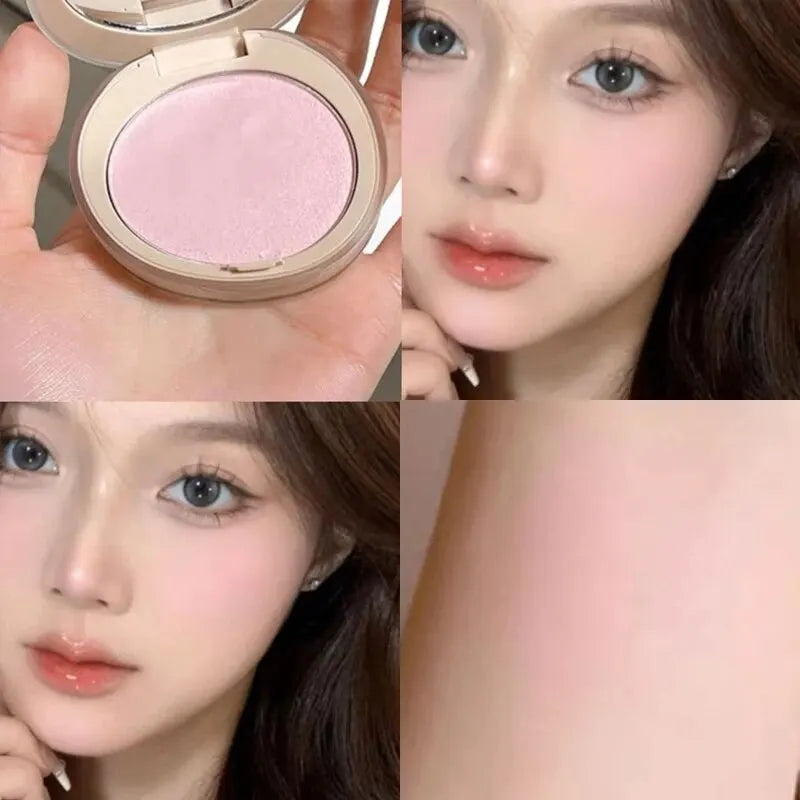 Tidesmit HERORANGE HR526 monochromatic face blush texture close-up featuring waterproof and long-lasting formula