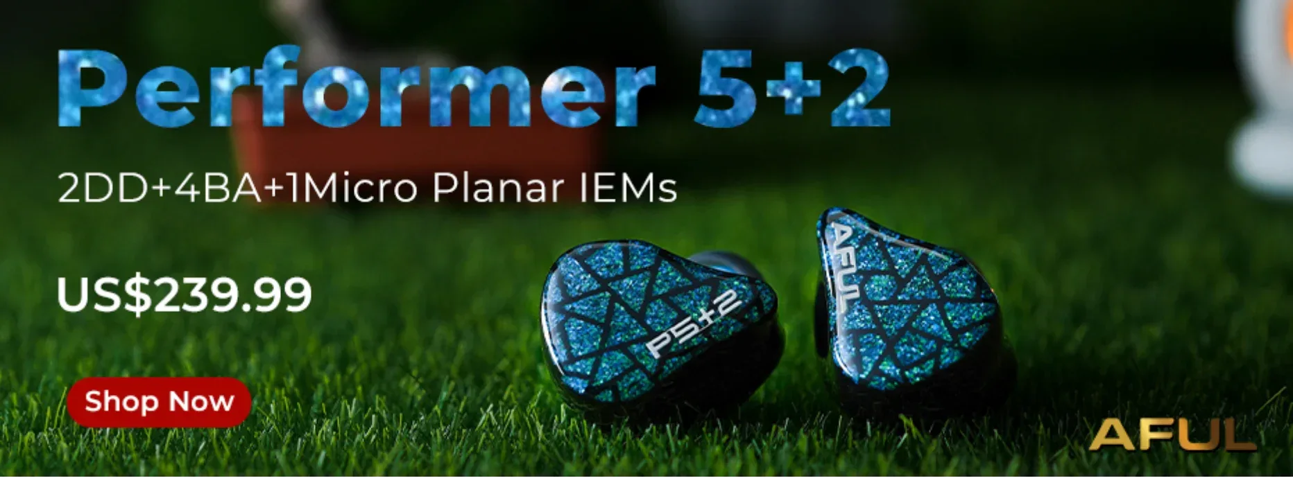 AFUL Performer 5+2 / Performer 7 2DD+4BA+1Micro Planar In Ear Monitor Earphones HiFi Wired Hybrid Headphone Music IEMs| HiFiGo Tidesmit