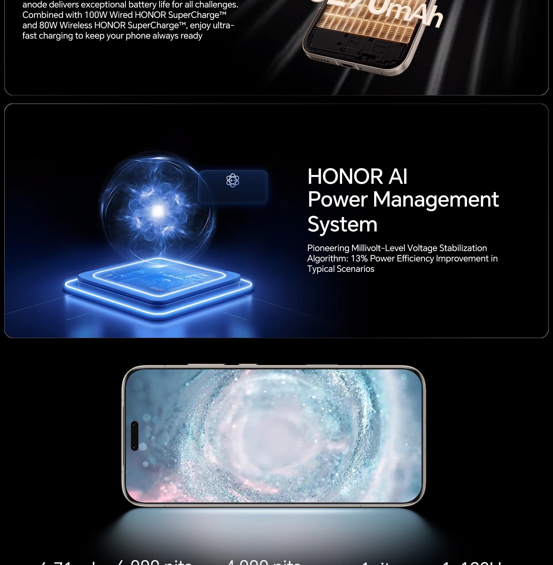 Honor Magic 8 Pro 5g Smartphone Global Version Snapdragon 8 Elite Gen 5 200Mp Ultra Night Telephoto Ois 6270Mah 100W Supercharge 80W Wireless 6.71"Oled Nfc