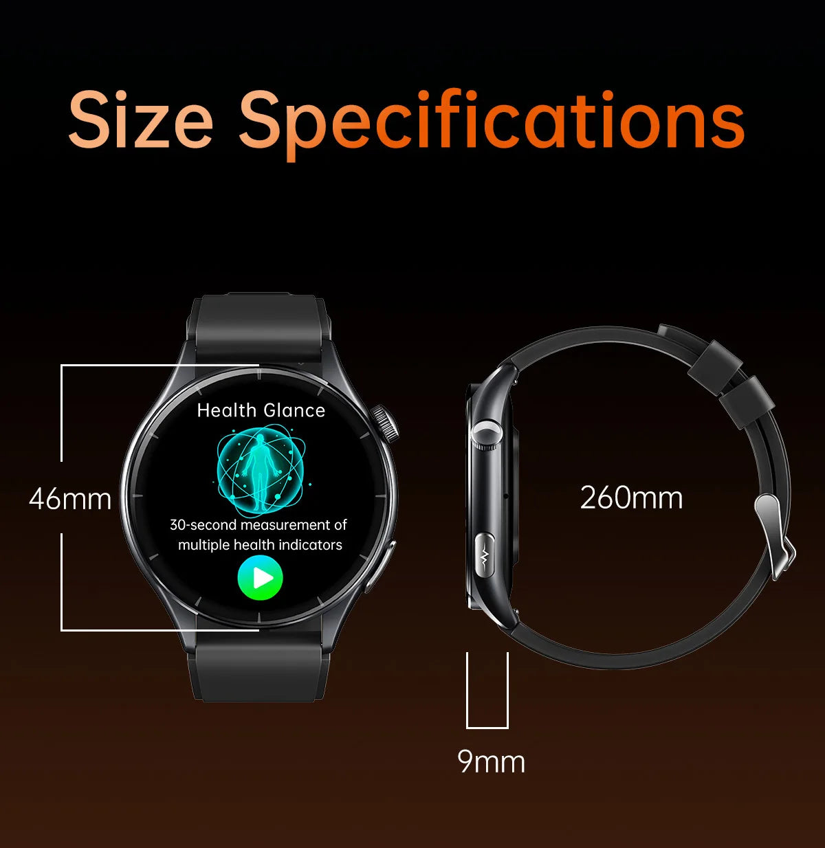 2026 New Health Analysis ECG+PPG Smart Watch Body Fat Uric Acid Blood Pressure Heart Rate Tracker NFC Smartwatch For Android IOS
