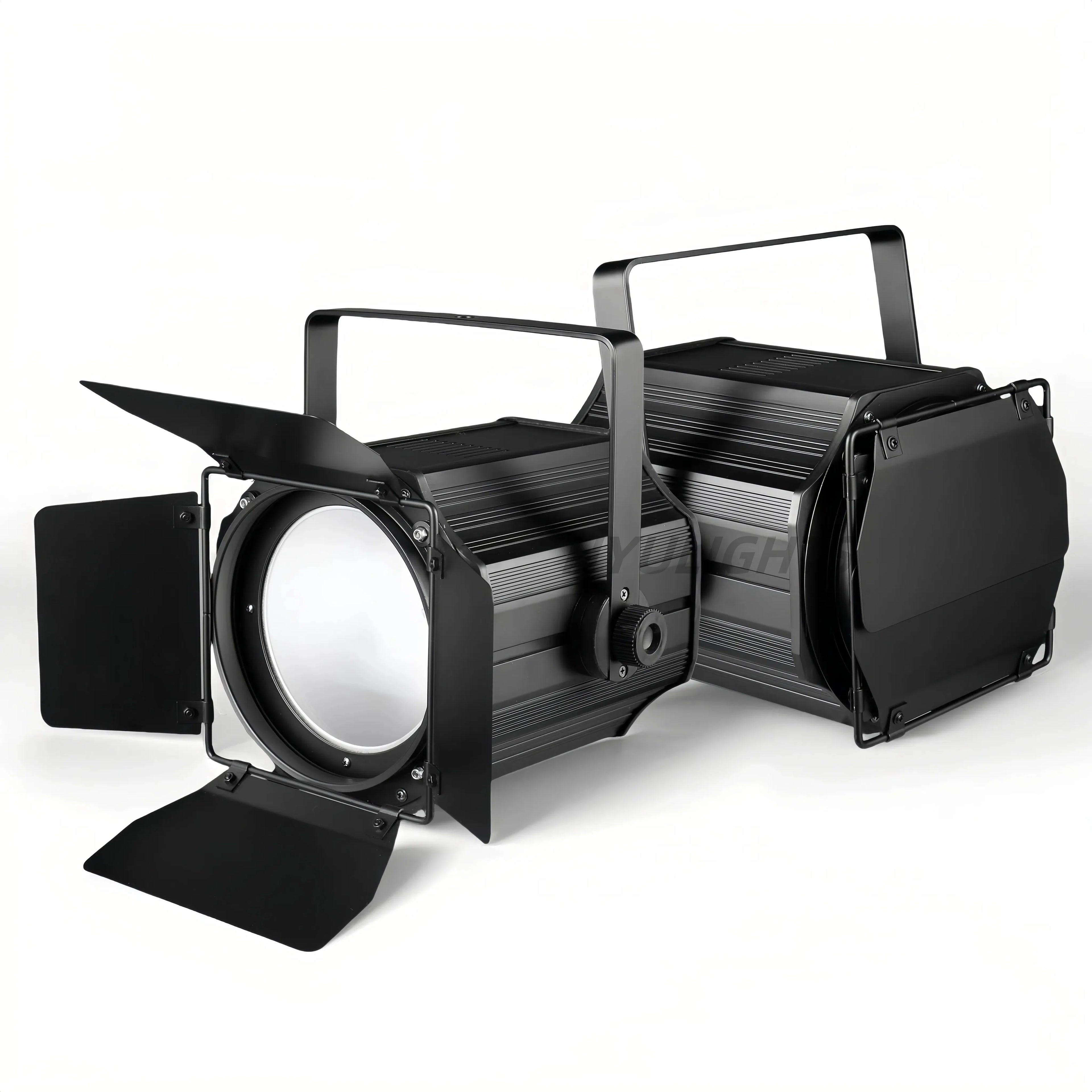 300W COB LED Par Light  Barn Doors 2IN1 Cold White + Warm White   Led Beam Wash Strobe 6IN1 RGBWA+UV Effect Stage Lighting