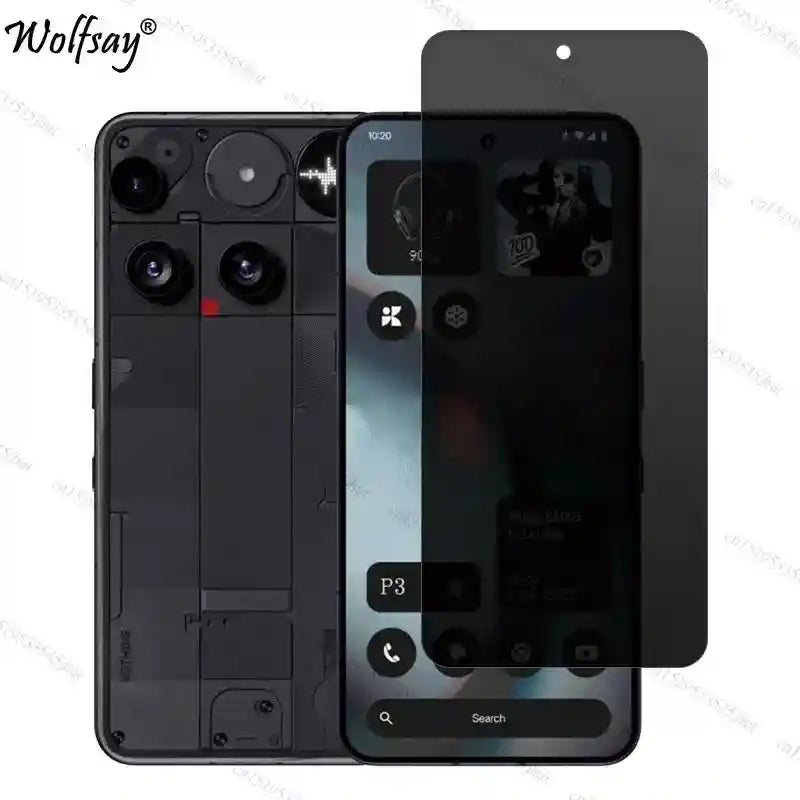 Nothing Phone 3 Privacy Screen Protector | Anti-Spy Tempered Glass AE Tidesmit