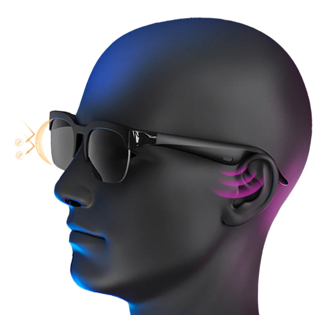 Smart Audio Glasses with AI Translator & Spatial Audio - Bluetooth 5.0 Tidesmit
