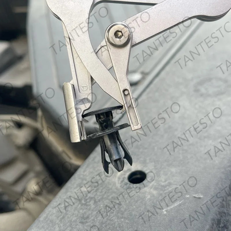 Car Clip Removal Pliers Plastic Rubber Round Nail Fastener Remover Tool for Car Interior Door Panel Chassis Trunk Repair Tool